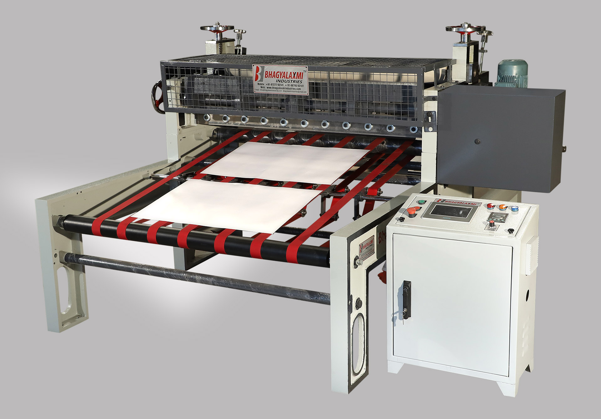 BSP Medium Duty Rotary Paper Corrugated Sheet Cutting Machine