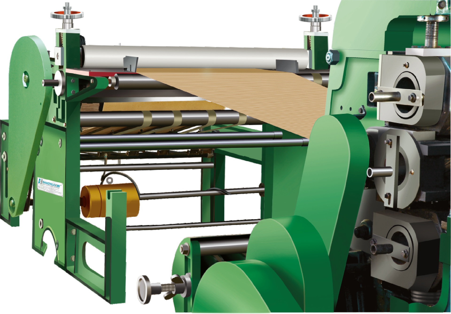 High Speed Rotary Paper Corrugated Sheet Cutting Machine